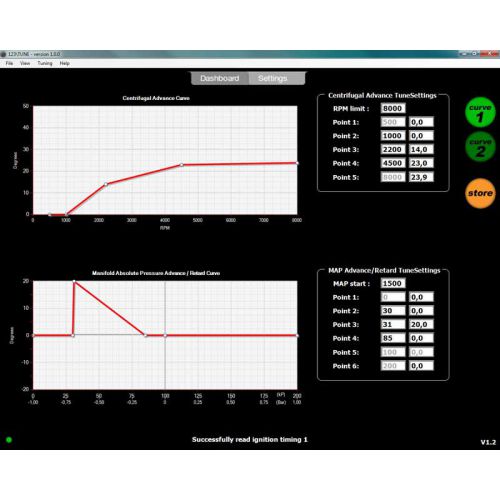 123/TUNE-4-R-V-D, replaces distributors in Alfa (USB version)