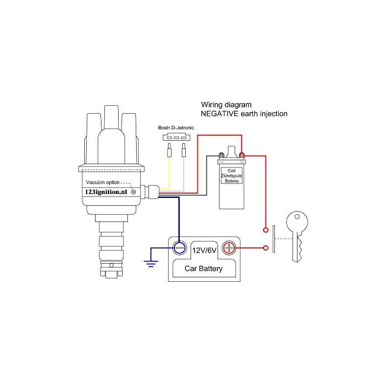 123ignition TUNE+ 4-R-V-G-IE (Bluetooth), replaces Lucas distributors ...