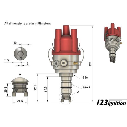 123/TUNE-4-R-V-D, replaces distributors in Alfa (USB version)