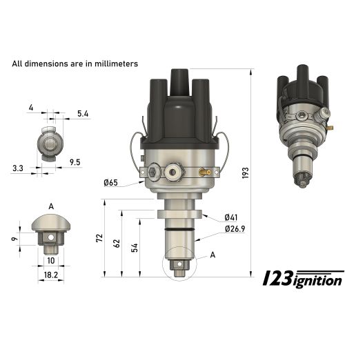 123/MINI-R-V-A plus, Batterieplus an Masse